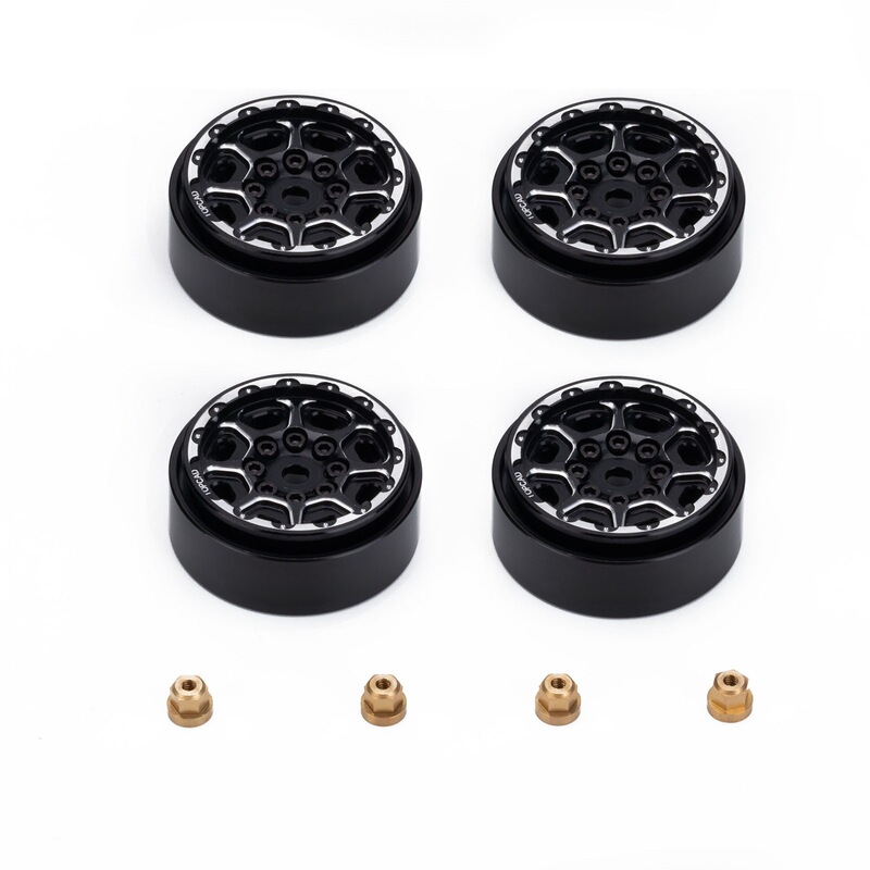 1.0inch ホイールハブ、RC カー 1:24 SCX24 90081RC アップグレードパーツに使用 (4 個/セット)|undefined