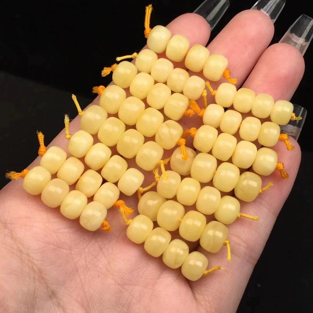 Натуральный пчелиный воск Старые розовые бусы с богатым воском