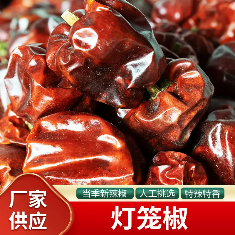 现货供应贵州灯笼椒灯笼椒干红朝天椒贵州特香辣椒干辣椒灯笼椒