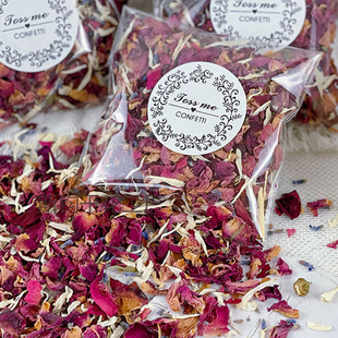 Amazon's Popular Wedding Confetti Rose Real Petals Natural Confetti Party Decoration Biodegradable Dried Petals
