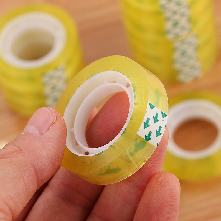 Cinta pequeña transparente personalizada 1-250 papelería creativa para estudiantes tela adhesiva especial material de oficina cinta