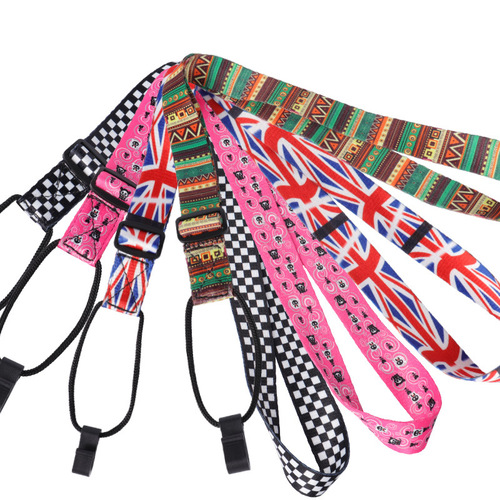 Ukulele guitar strap universal widened high-end shoulder strap ethnic style strap small four-string print popular strap