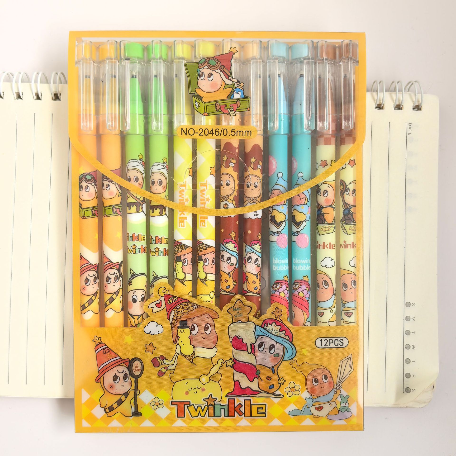 Wishing Star Erasable Gel Pen High-Quality Cap-Off Pen Easy-To-Erase Black Ink Pen Student Stationery Wholesale