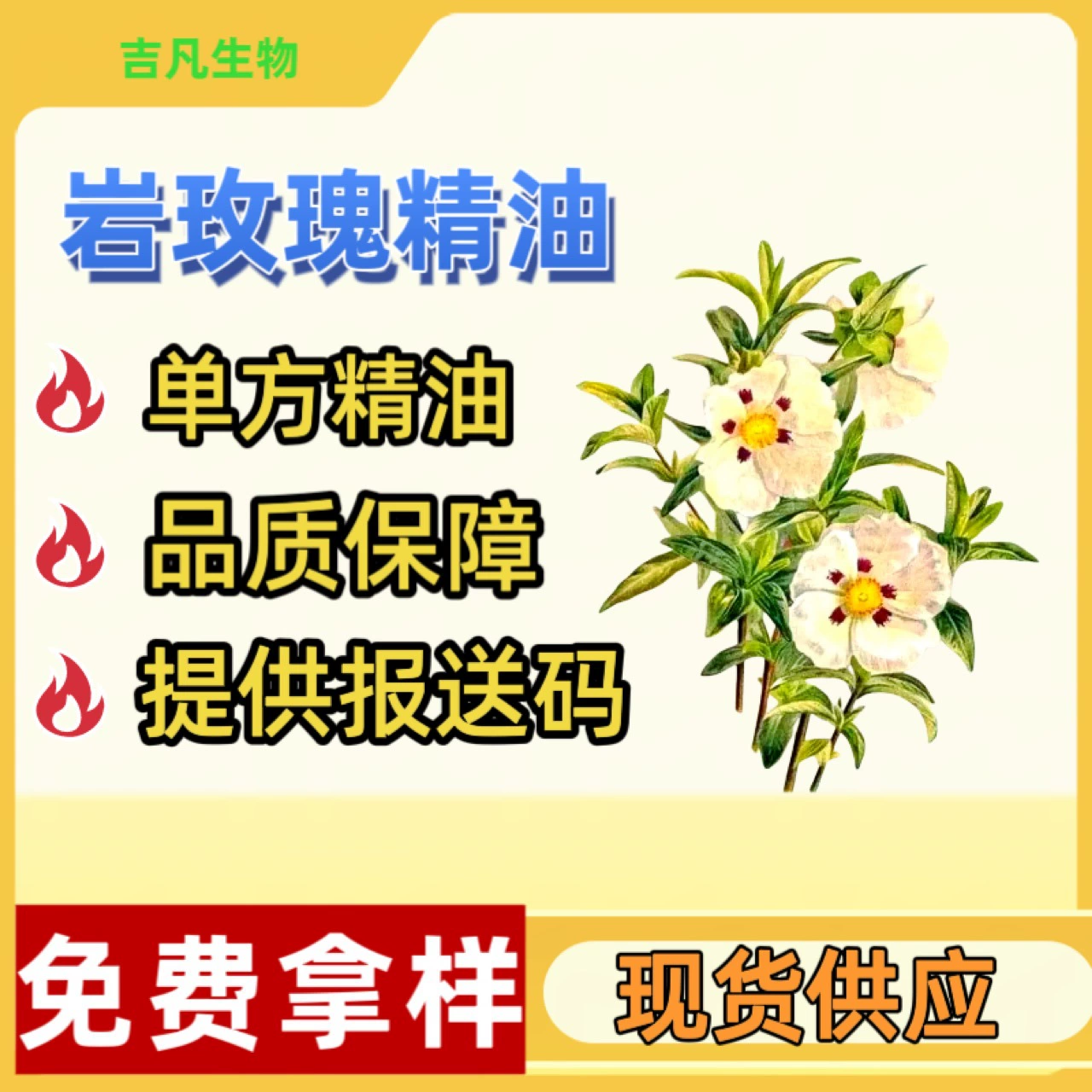 Эфирное масло каменной розы Односторонное эфирное масло масло каменной розы ароматерапия спот оптом