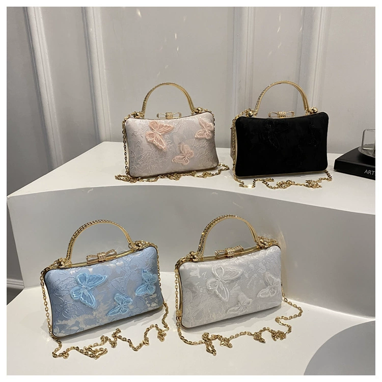 (Cross-border trading), small design white shoulder bag