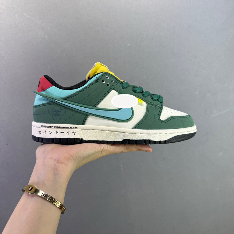 Putian Cross-Border High-Quality Authentic DUNK Flywing Series Casual Sneakers, Saint Seiya Collaboration, Unisex, Versatile
