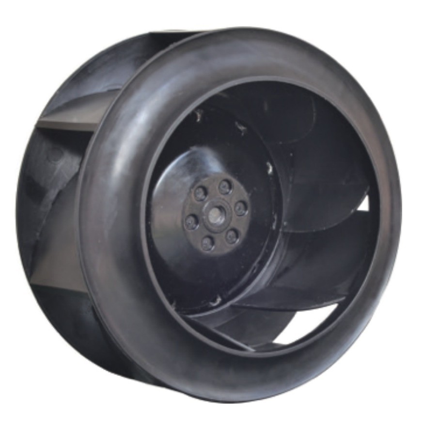 外转子AC交流后倾离心风机155mm直径空气净化器通风设备用