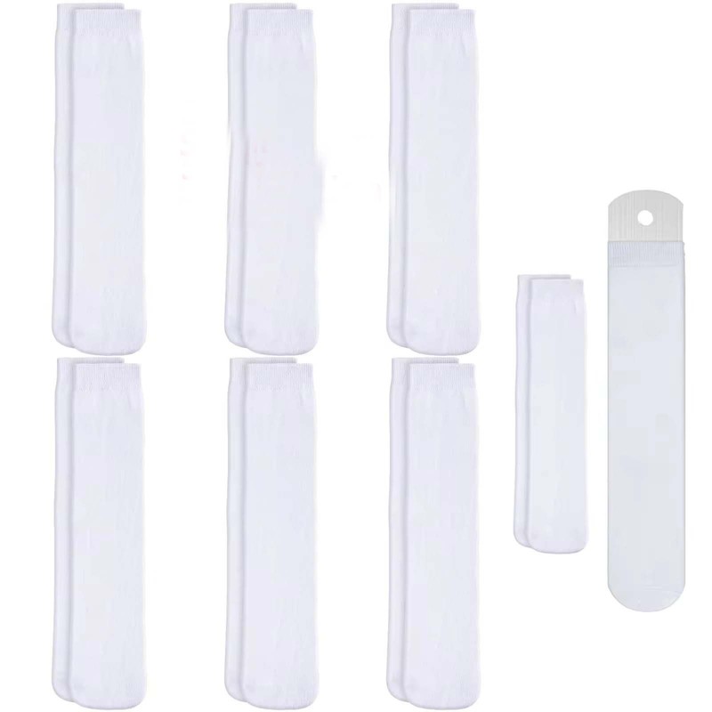 Sublimation Sports Socks 3D Digital Printing Thermal Transfer Polyester Cotton Socks European and American Men and Women Street Basketball Socks Loling Knitted