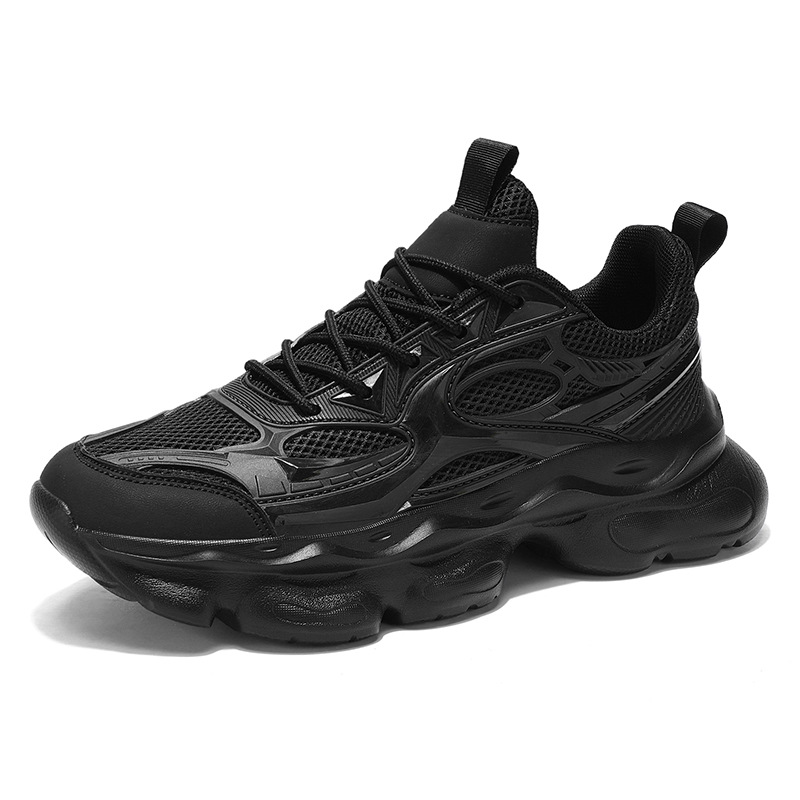 2025 primavera nuevo cross-border ligero y transpirable zapatos de papá casual de suela gruesa zapatos de moda de estudiantes zapatos deportivos de hombre