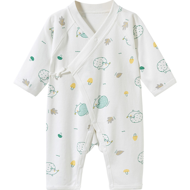Mono para bebé recién nacido, primavera y verano, algodón puro, 0-3 meses, estilo fino, ropa unisex para bebés