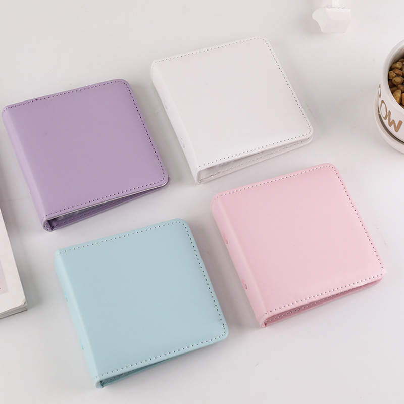 Suministro al por mayor de cuero curativo Mini clip de hojas sueltas TRF diario ins álbum de fotos estrella persiguiendo