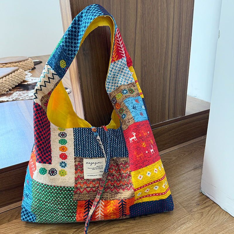Double-sided yellow vest bag (the color cycle is random)