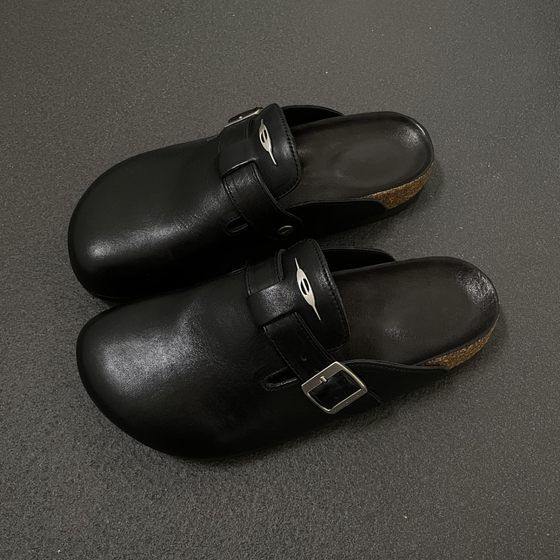 Baotou Half Slippers Women's Spring and Summer 2025 New Arrival French Style Retro Slip-on Soft Bottom Outwear Heelless Lazy Shoes