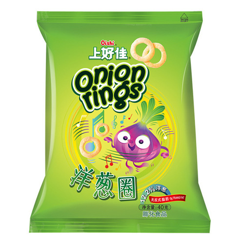 Shanghaojia 40g Fresh Shrimp Chips Onion Rings Country Potato Chips Corn Sticks Cheese Sticks Leisure Office Snacks