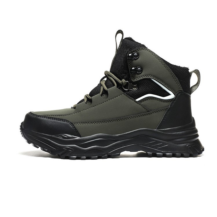 Zapatos de senderismo para hombres, zapatos al aire libre para hombres, zapatos de entrenamiento de invierno para hombres de escalada.