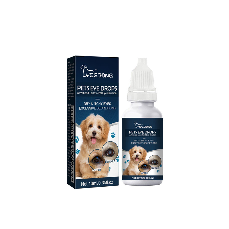 涙やけを取り除き、目のかゆみを和らげる犬猫用のクロスボーダーYegbongペット目薬、マイルドな洗浄目薬|undefined