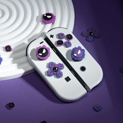ニンテンドーswitchロッカーキャップクロスボタンステッカー夜光鬼斯nsハンドルシリコンロッカーカバーフィットoled