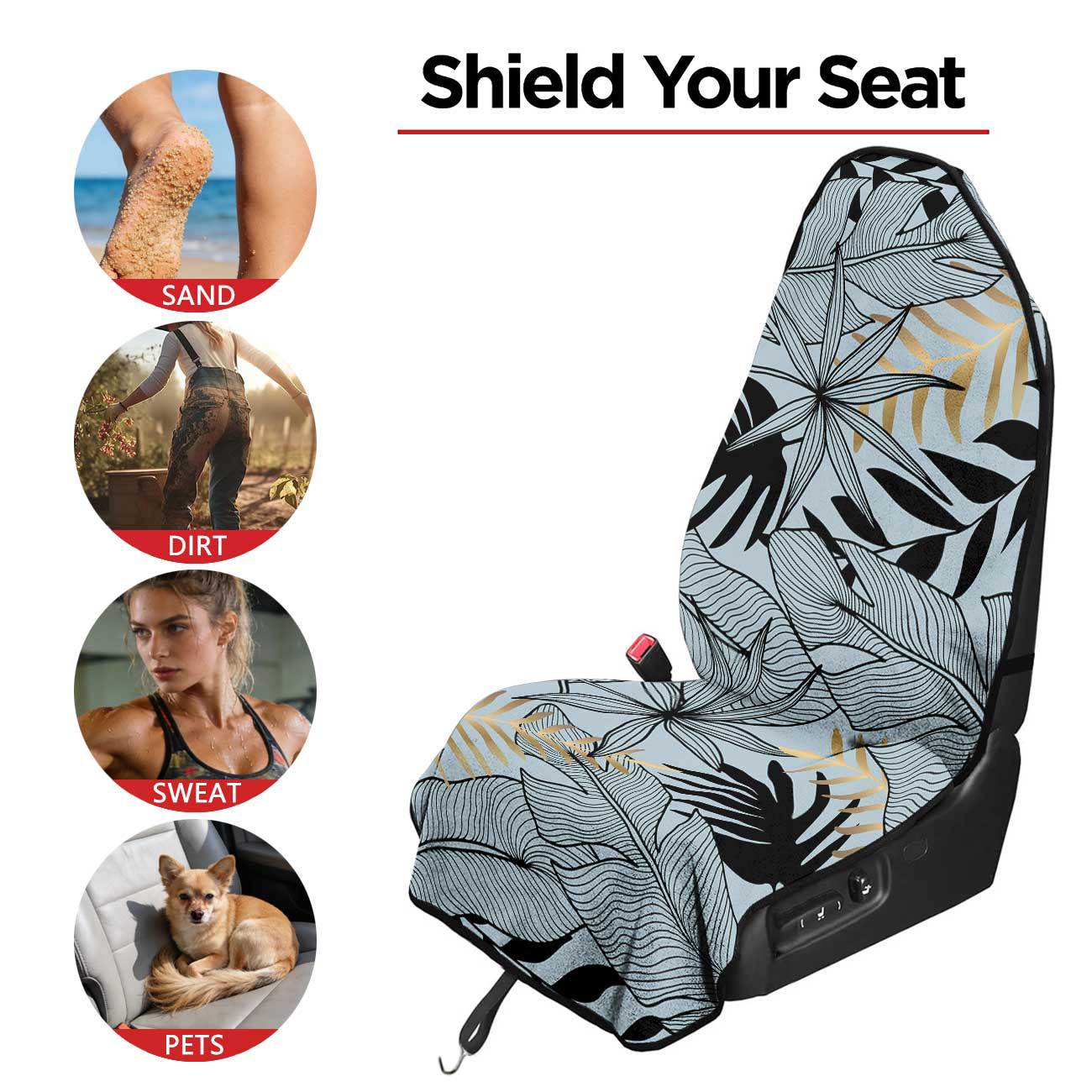 Car seat towel cover front seat protector suitable for gym and exercise, universal for all seasons, car use 132