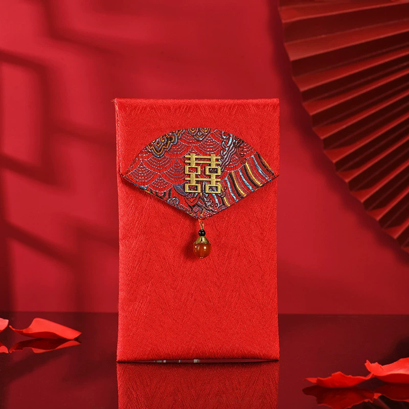 Wedding red envelope wedding new Chinese retro creative personality red envelope red envelopes red envelope bag is a sealing 10,000 yuan to wholesale