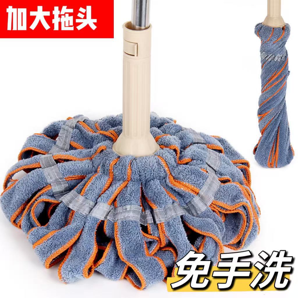 2024新款免手洗毕卡索自拧水拖把家用吸水懒人地拖布拖大面积墩布