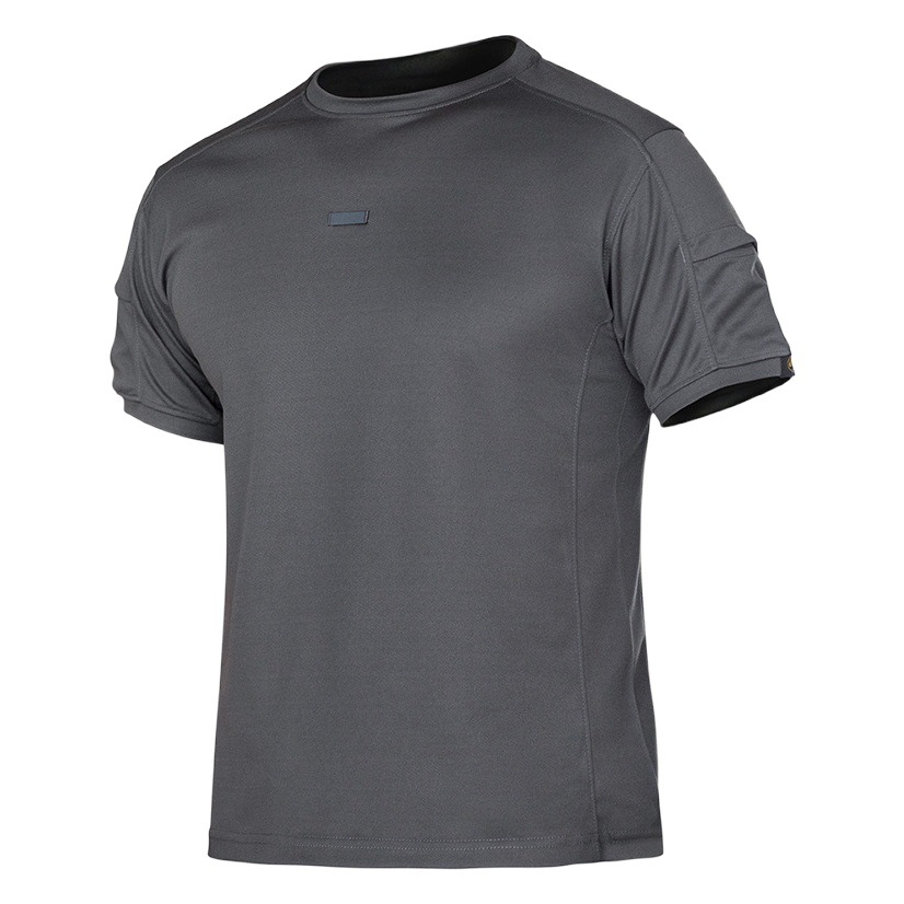 Camiseta Táctica de Manga Corta de Secado Rápido 2ª Gen de Poliéster Transpirable para Senderismo