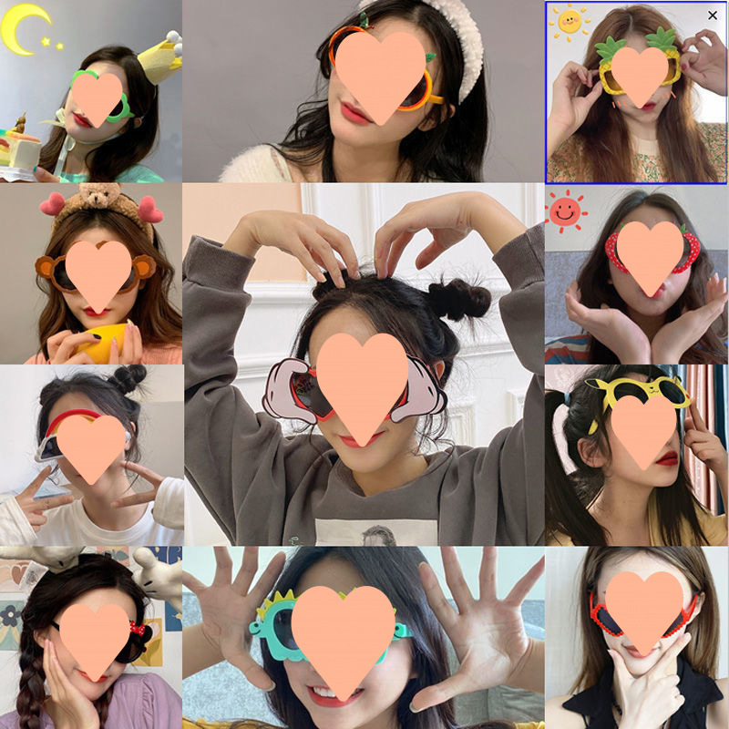 Divertido gafas de sol bodas damas de honor fotos accesorios de boda fiesta de cumpleaños gafas de escultura de arena gafas en línea gafas extrañas