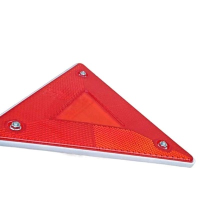Trailer Rear Bumper Triangular Sign, Warning sign