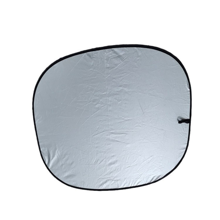 Protección solar para automóviles aislamiento solar cubierto de tela plateada para paneles laterales montados en stock ventanas laterales de automóviles fábrica de cabello recto