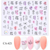 Nail stickers, fake nails, adhesive sticker for nails, suitable for import, English letters