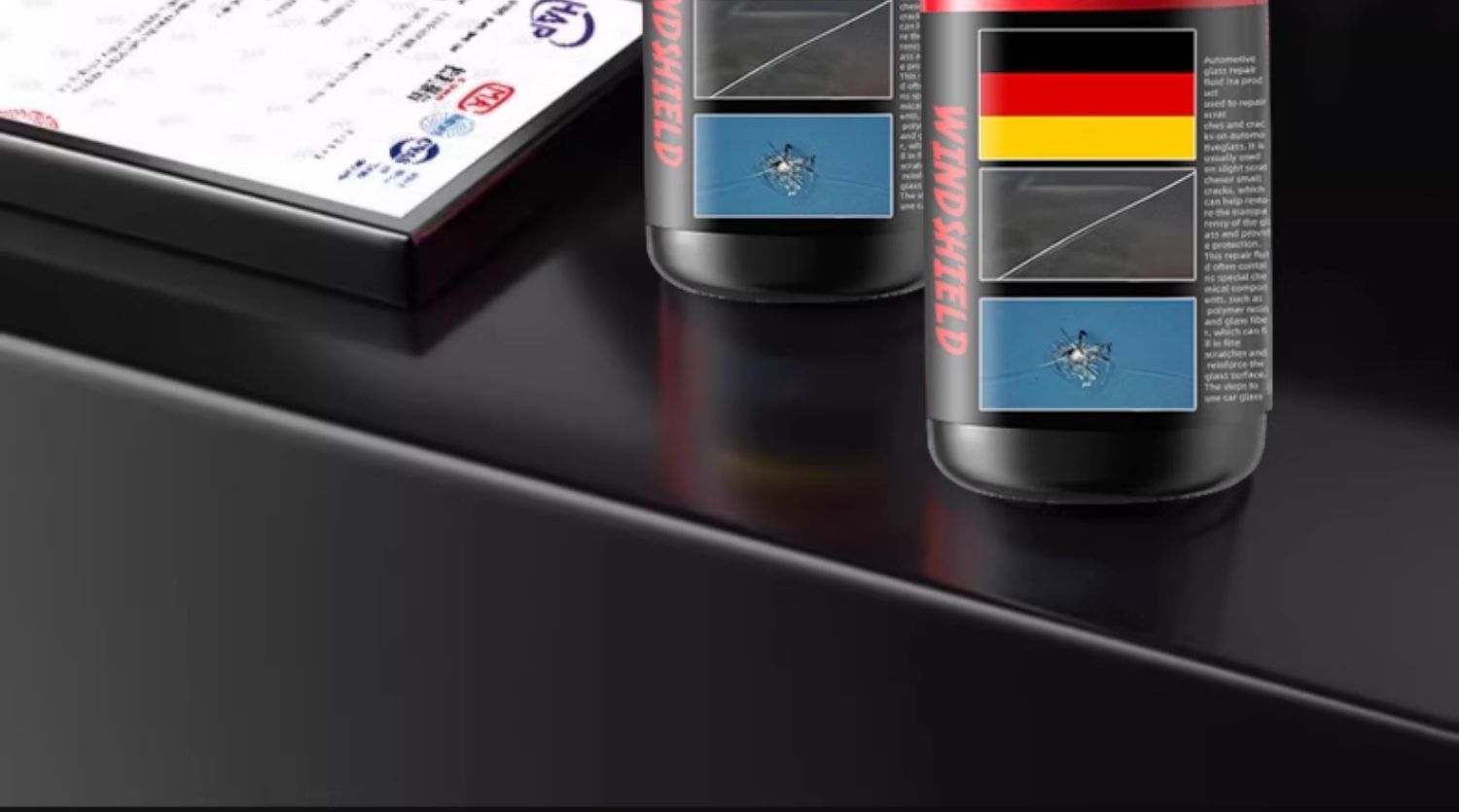 Automobile glass crack repair liquid front windshield crack repair special scratch reducing agent crack non-trace glue