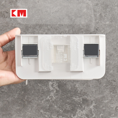Japanese-style bathroom roll paper holder toilet paper towel holder punch-free mobile phone toilet paper holder paper box toilet paper storage rack