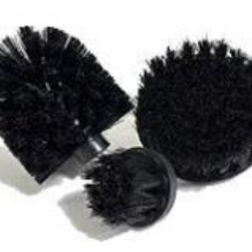 검정색 전동 드릴 브러시 헤드 강모 3종 세트