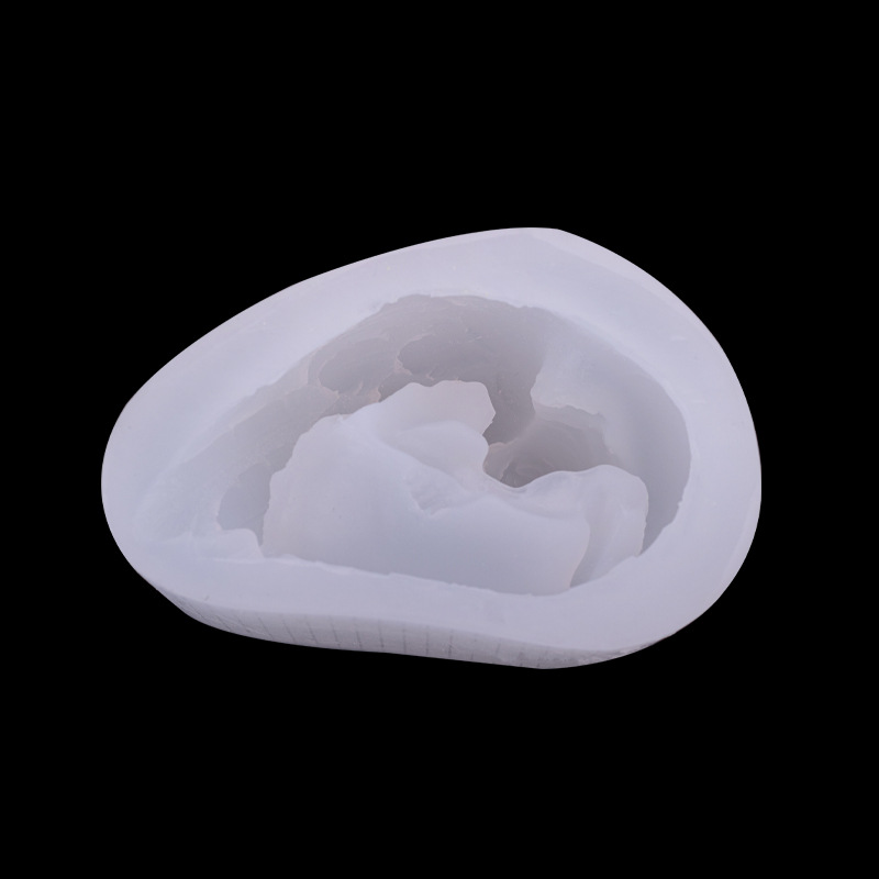 Tridimensional bebé lindo alas de Ángel molde de silicona creativo hornear decoración hecha a mano jabón aromaterapia vela molde de yeso