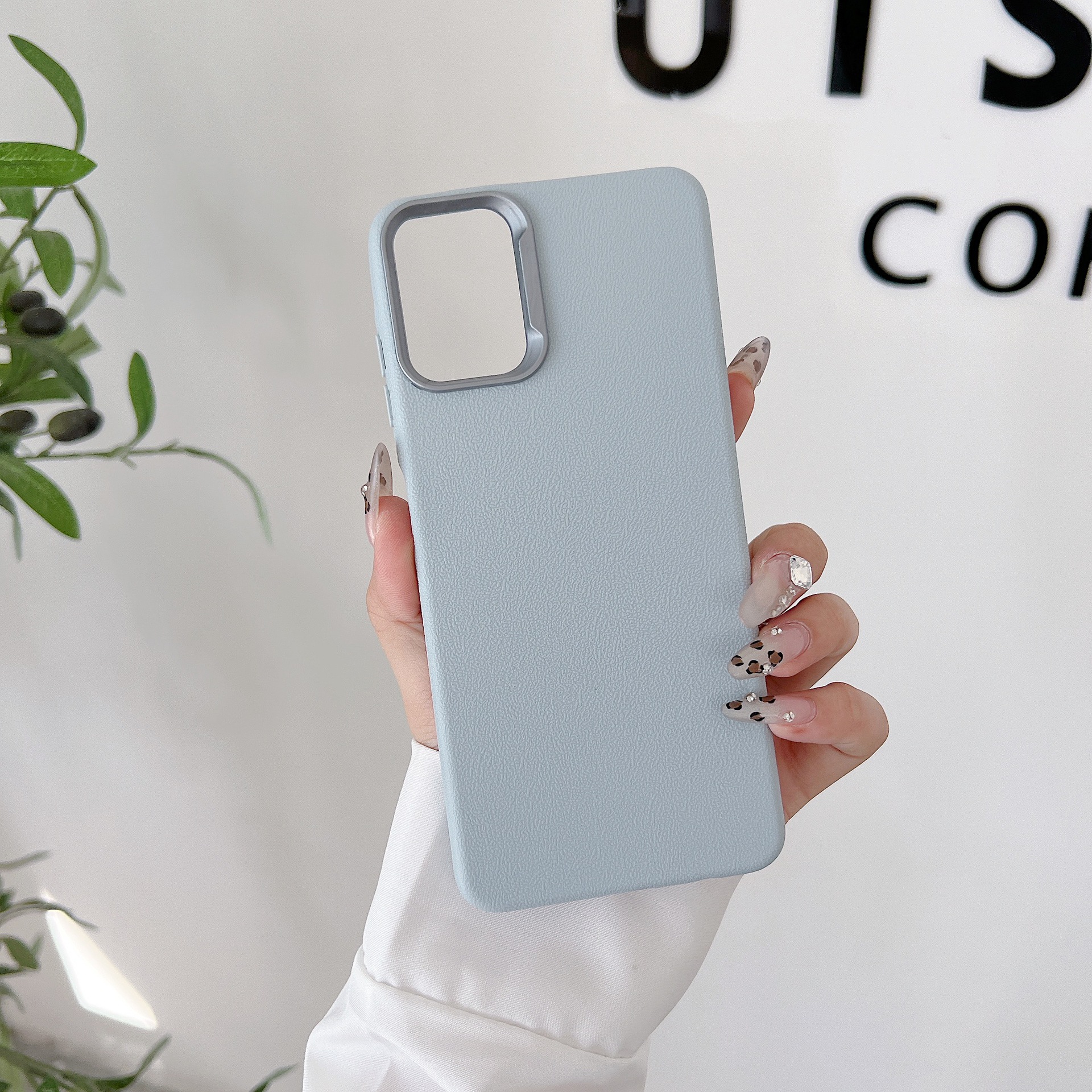 Funda de teléfono con textura de cuero adecuada para Huawei Mate80 Pro, material de TPU pintable anti-caída para Honor 600 Pro.
