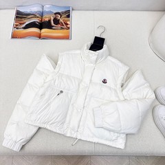 原标M蒙家网红款美拉德色修身轮廓中厚款款羽绒服可拆卸马甲女装