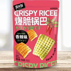 Omega Yellow Rice Crisps 158g Sichuan Pepper Flavor Leisure Snacks Original Spicy Large Pot Crisps Wholesale Food