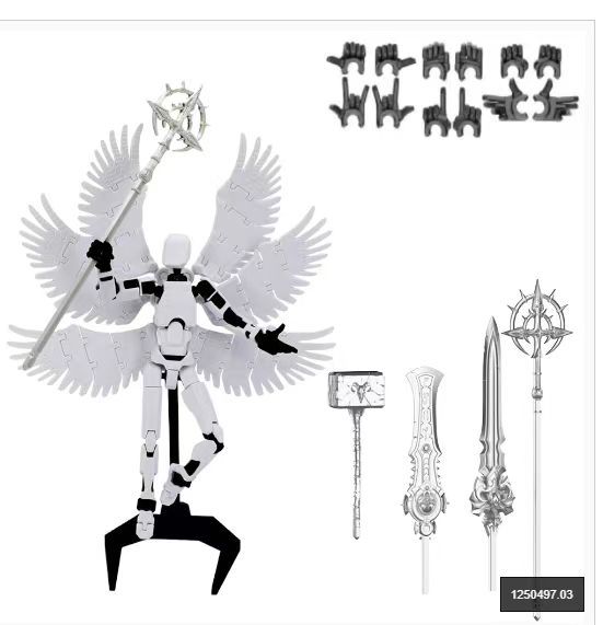 흰색 6날개 맞춤형 완제품