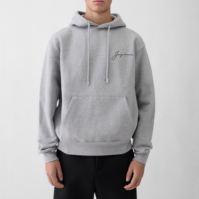 25 Years Early Autumn Trendy Men's Hoodies American Loose Pocket Jacquemus Long-Sleeved Sweatshirts for Men and Women