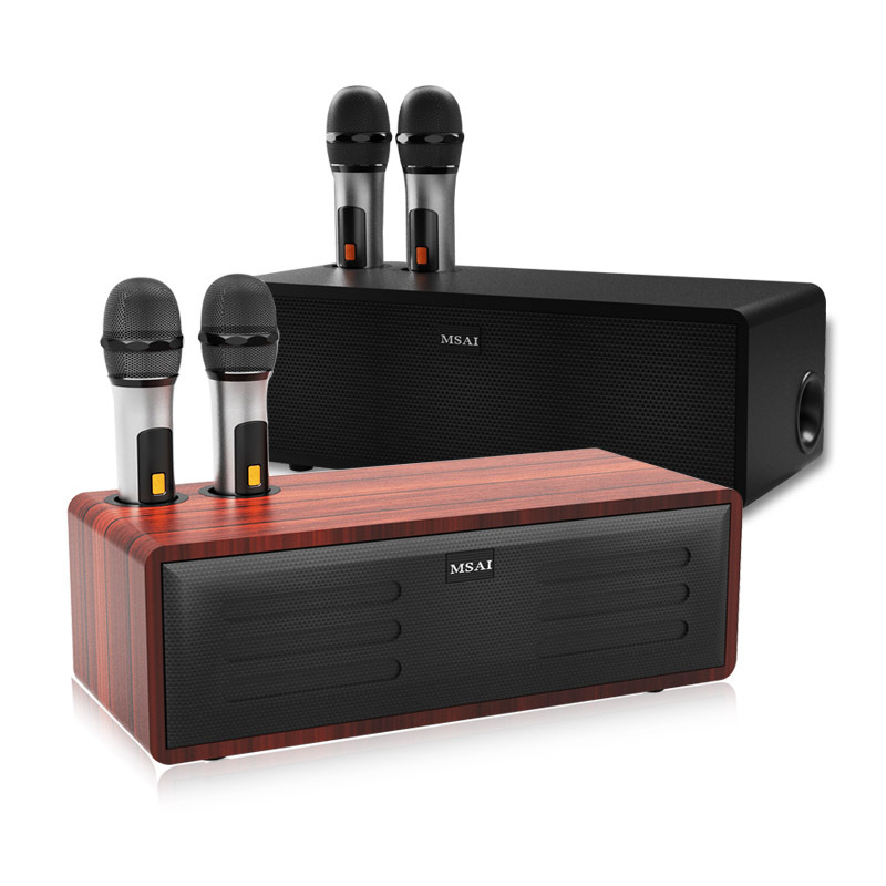 Radio inalámbrico KTV doméstico en un nuevo micrófono de sonido K canto micrófono de sonido fábrica de canto