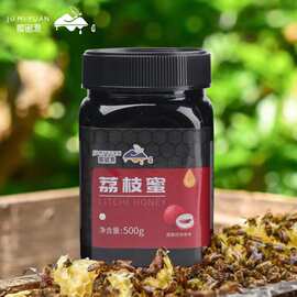 聚蜜源液态蜂蜜500g瓶送礼深山农家自产荔枝蜂蜜