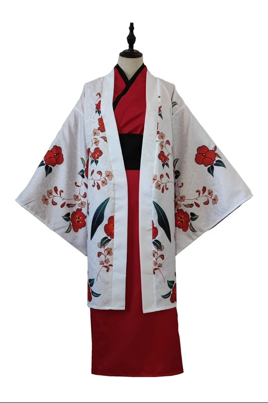 Vtuber виртуальный якорь Luxiem мужская Группа Rainbow Club Vox Akuma Новогоднее кимоно для косплея и ветрокостюм