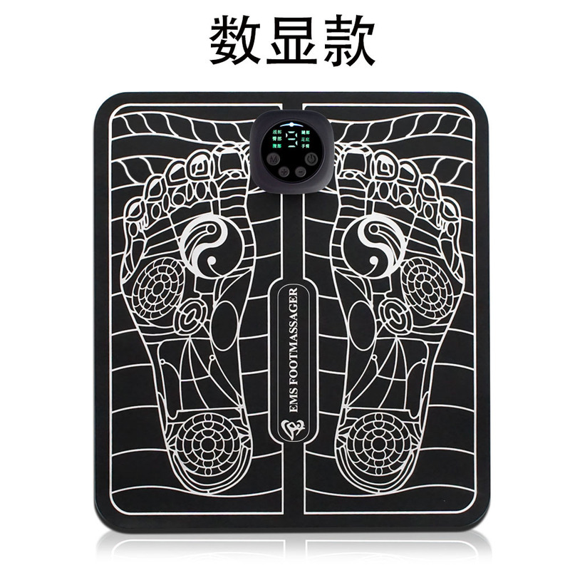 新しいスマート EMS マッサージフットマット美脚器具足裏パルス理学療法器具微電流足ツボマッサージャー|undefined