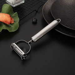 不鏽鋼三件套削皮刀水果削皮刀日用日常便利廚房家用刮皮器去毛