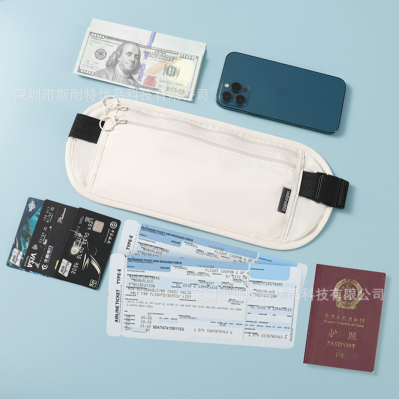 盗難防止ウエストバッグ新型ヨーロッパ海外旅行肌身ステルス旅行腋の下の暗いバッグ女性の盗難防止バッグ神器
