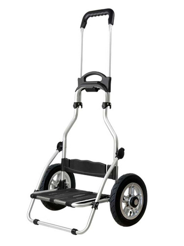 B4DR Wholesale Folding Pull Truck Grocery Cart Shopping Cart Photography Small Pull Truck Luggage Trolley Trailer Inflator Wheel Household