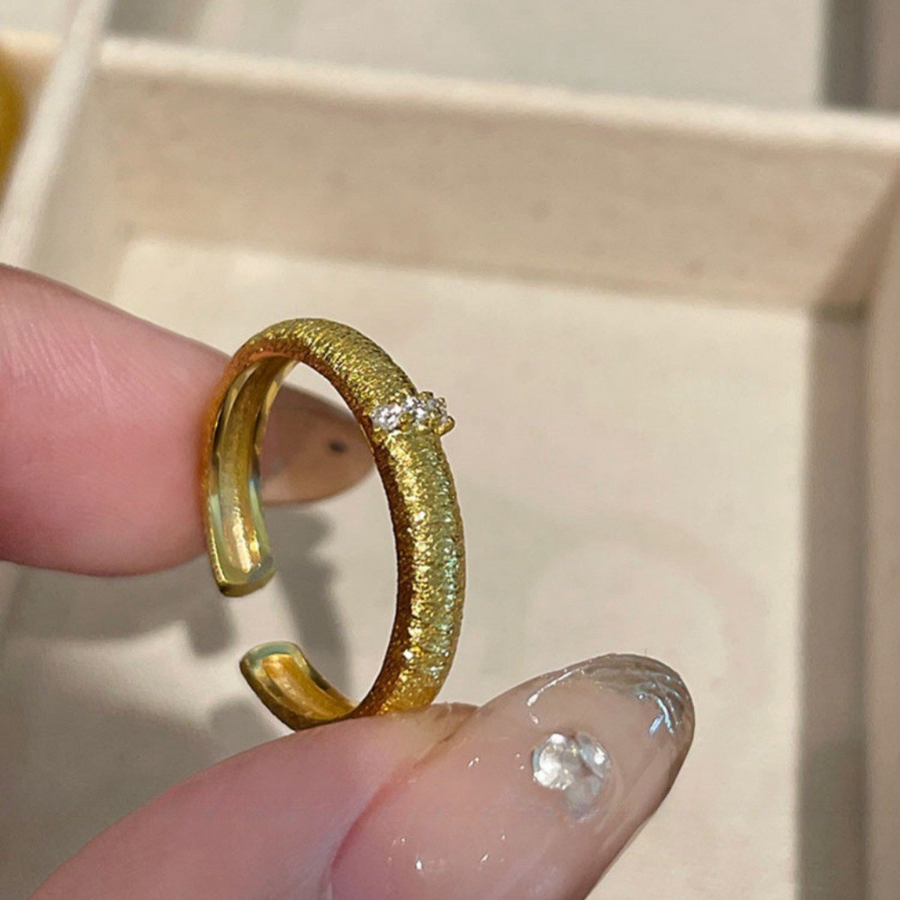 中古風s925純銀ジルコンの指輪