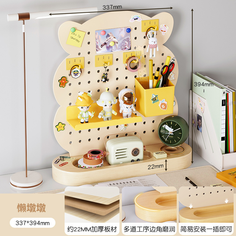 Escritorio, hueco, tablero, estante, vertical, sin perforación, accesorios magnéticos, estación de trabajo, escritorio, almacenamiento, pantalla, acabado del escritorio