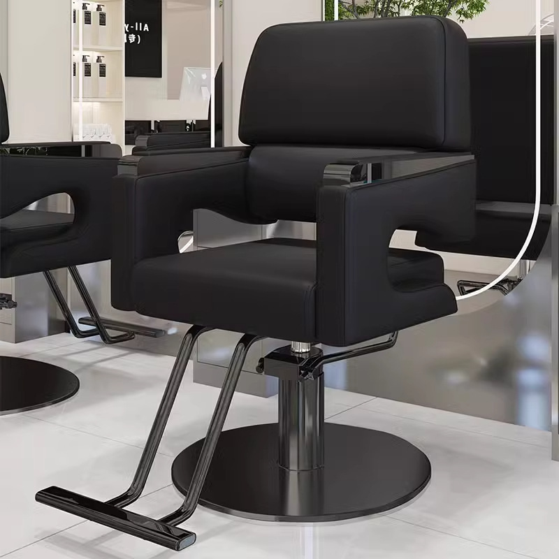 Red famosa nueva silla de peluquería silla de salón de peluquería especial elevación giratoria de moda corte de cabello asiento de permeación image 32