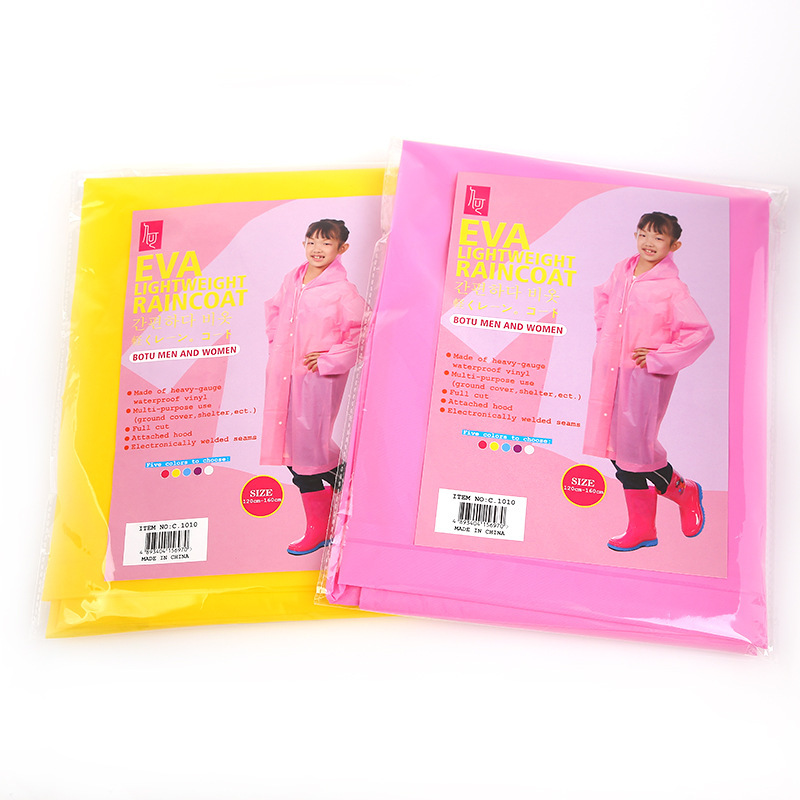 Directo de fábrica al por mayor EVA engrosada moda color caramelo viajes al aire libre no desechables niños impermeable cordón