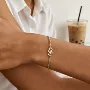 大写字母学生定制手链